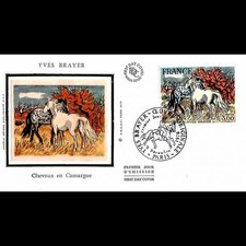 Fdc soie tableau d'occasion Fdc soie tableau d'occasion  Crécy-la-Chapelle