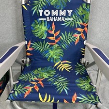 Mochila dobrável Tommy Bahama 5 posições clássica plana cadeira de praia comprar usado  Enviando para Brazil