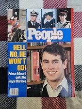 People Magazine Jan 26 1987 Prince Edward Hell No , He Won't Go UNREAD LN comprar usado  People Magazine Jan 26 1987 Prince Edward Hell No , He Won't Go UNREAD LN comprar usado  Enviando para Brazil