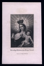 Santino incisione 1800 usato  Ragusa
