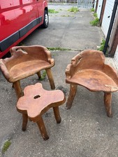 Teak root chairs for sale  BLACKPOOL