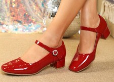 Ladies red faux for sale  ORPINGTON