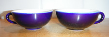 Longwy cups cobalt for sale  COLCHESTER