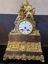 Pendule bronze doré d'occasion  Falaise