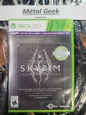 Skyrim Legendary Edition Xbox 360 CIB PT/FR Testado Frete Grátis no Canadá!! comprar usado  Enviando para Brazil