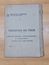 Manuale frenatura dei usato  Castelfidardo