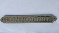 Commodore vintage brass for sale  DUNDEE