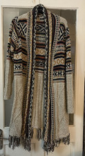 Tassel fringe cardigan for sale  COVENTRY