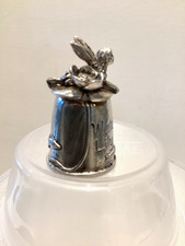 silver scenes thimble for sale silver scenes thimble for sale  HEATHFIELD