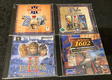 Die Siedler III, IV Gold, Age of Empires II, ANNO 1602 PC IBM original comprar usado  Enviando para Brazil