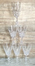 Verres vin cristal d'occasion  Châtres-sur-Cher