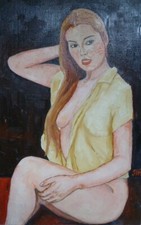 Dipinto olio tavola usato Dipinto olio tavola usato  Italia