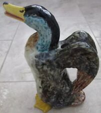 Majolica duck decanter for sale  LIVERPOOL