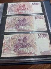 Banconote italiane lire usato  Campagna