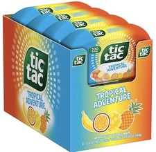Tic Tac Tropical Adventure frutas sabor menta, pacote com 8 a granel. Leia a descrição comprar usado  Enviando para Brazil