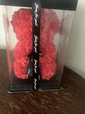 Rose bear transparent for sale  NORTHAMPTON