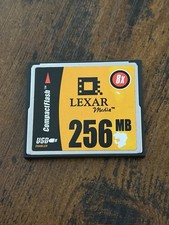 Lexar 256mb compact for sale  SWANSEA