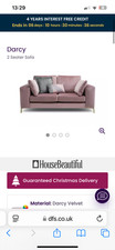 Darcy dfs 2seater for sale  WOLVERHAMPTON