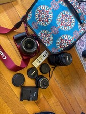 Red canon eos for sale  Pullman