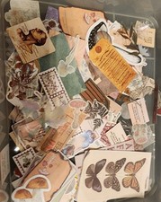 190+ Mixed Media Paper Ephemera Huge Lot - Perfect For Junk Journals comprar usado 190+ Mixed Media Paper Ephemera Huge Lot - Perfect For Junk Journals comprar usado  Enviando para Brazil