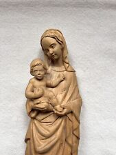 Holzgeschnitzte madonna kind gebraucht kaufen  Gmund a.Tegernsee