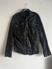Allsaints spitalfields black for sale  LEEDS
