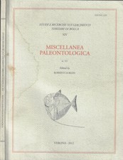 Miscellanea paleontologica 11. usato  Italia