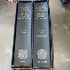 The Compact Edition Of The Oxford English Dictionary 1981 .21th Print /Magnifyin comprar usado  Enviando para Brazil