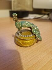 Small peacock jewellery for sale  PONTYPRIDD