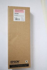 2019 Epson T6366 Tinta Magenta Vívida Leve 700ML NOVA FECHADA Stylus Pro 7900 comprar usado  Enviando para Brazil