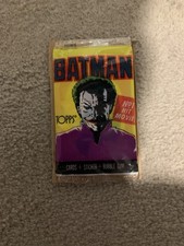 Vintage batman topps for sale  HAVERHILL