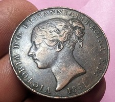 Angleterre shilling 1861 d'occasion  Nantes-