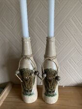 Highland calf candle for sale  NEW QUAY