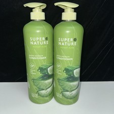 Pacote com 2 condicionadores Super Nature POTENTE ALOE suave sem sulfato 30 oz CADA comprar usado  Enviando para Brazil