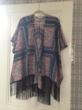 Ladies fringed paisley for sale  ELLAND