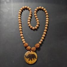 Brown wooden rudraksha for sale  Waxhaw