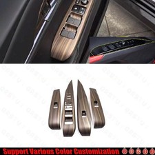 Para Toyota Camry 2024-2025 DX grão de madeira painel de elevação da janela do carro interruptor tampa acabamento comprar usado  Enviando para Brazil