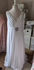 Grecian wedding dress for sale  RICHMOND