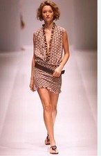 Blusa Regata Celine - 2002 Spring Runway 100% Seda Flor Tamanho 36 comprar usado  Enviando para Brazil