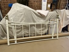 Cream metal double for sale  CULLOMPTON