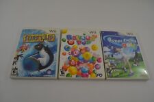Lote de 3 jogos para Nintendo Wii Surf's Up Balloon Pop Super Swing Golf CIB completo comprar usado  Enviando para Brazil