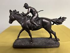 Bronze resin horse for sale  MARCH