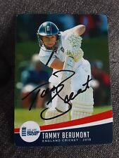 Tammy beaumont signed for sale  ALNWICK