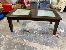 Brown wooden coffee for sale  COLCHESTER