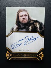 Imágenes artísticas de Juego de Tronos 2023 Sean Bean como Ned Eddard Stark Legacy automático segunda mano  Embacar hacia Argentina