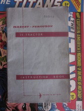 Massey ferguson instruction for sale  ARBROATH