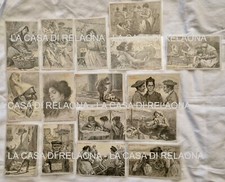 Cartolina serie completa usato  Italia