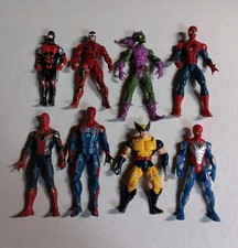 Usado, Lote 8 bonecos Spiderman Marvel Legends & Toy Biz Wolverine Green Goblin Carnage comprar usado  Enviando para Brazil