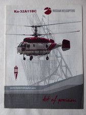 2/2013 PUB RUSSIAN HELICOPTERS KA-32A11BC HELICOPTER HELICOPTERE ORIGINAL AD comprar usado  Enviando para Brazil