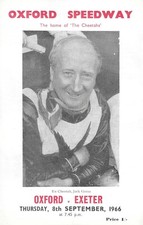 1966 Oxford v Exeter Speedway Programme (8/9/66) comprar usado  Enviando para Brazil